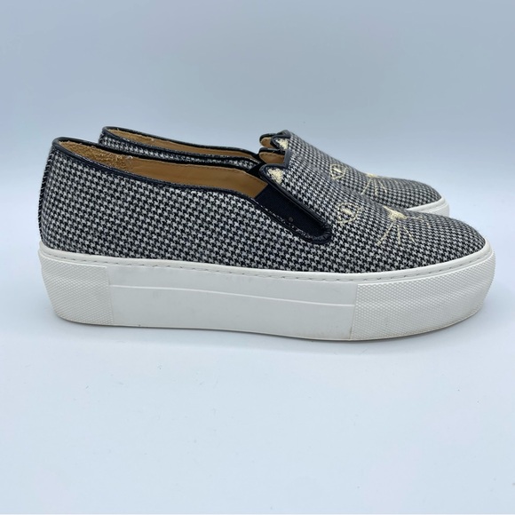 Charlotte Olympia Cool Cats Houndstooth Sneakers 36 - Picture 2 of 16